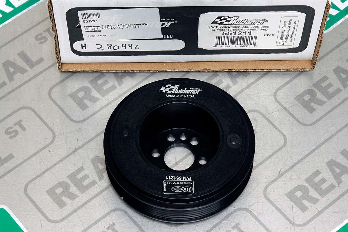 Шкив коленвала Fluidampr (6 bolt) — VW/Audi 2.0T FSI EA113