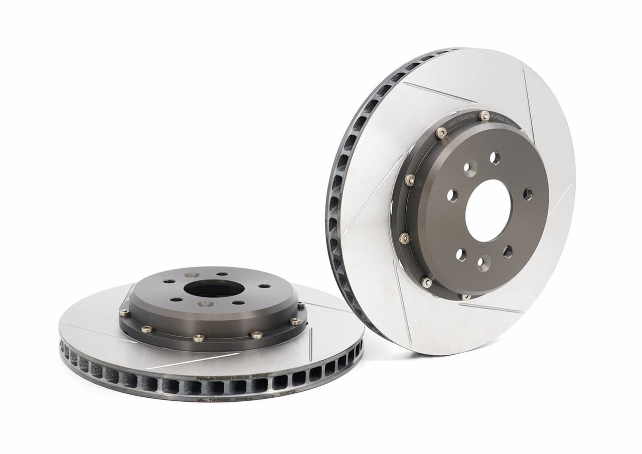 Paragon 2-piece Rotors Front Pair 340mm x 28mm (13.39" x 1.10") - Renault Megane 3 RS 250/265