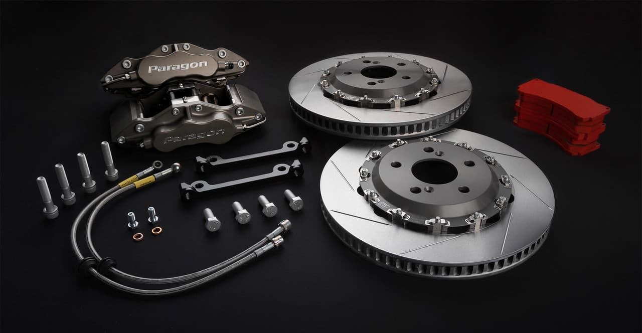 Paragon Track Performance Big Brake Kit (PA015 / PA035 6 piston) - 12+ Subaru BRZ, Toyota 86/GR86 Front
