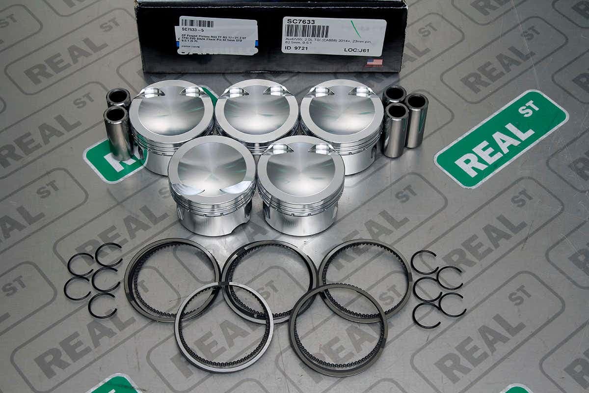 Поршни CP Pistons (23 мм, палец 23 мм, СЖ 9.5:1) — TT RS 18-22 MK3 8S