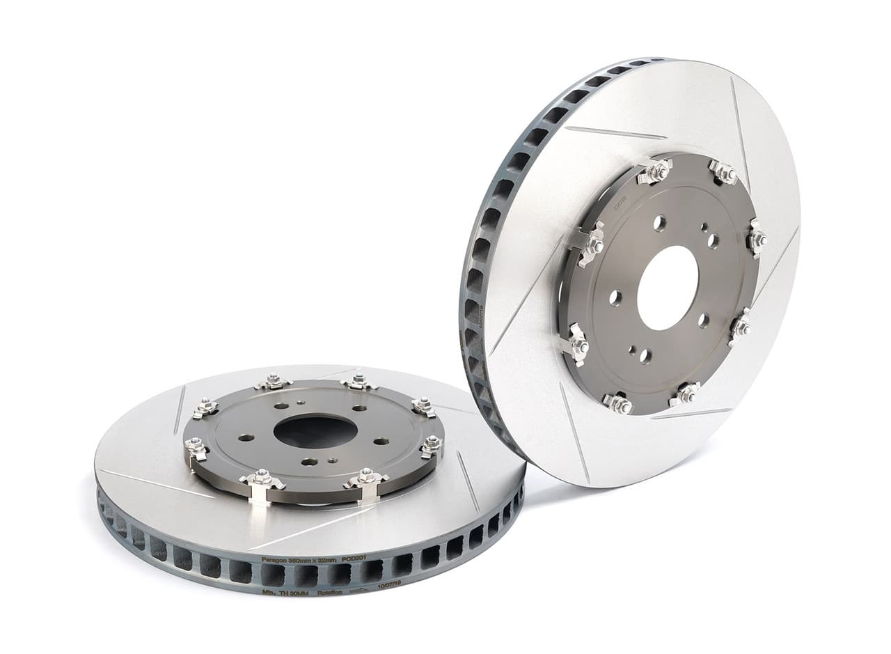 Paragon 2-piece Rotors Front Pair 350mm x 32mm (13.78" x 1.26") - Mitsubishi Lancer Evolution X (CZ4A)