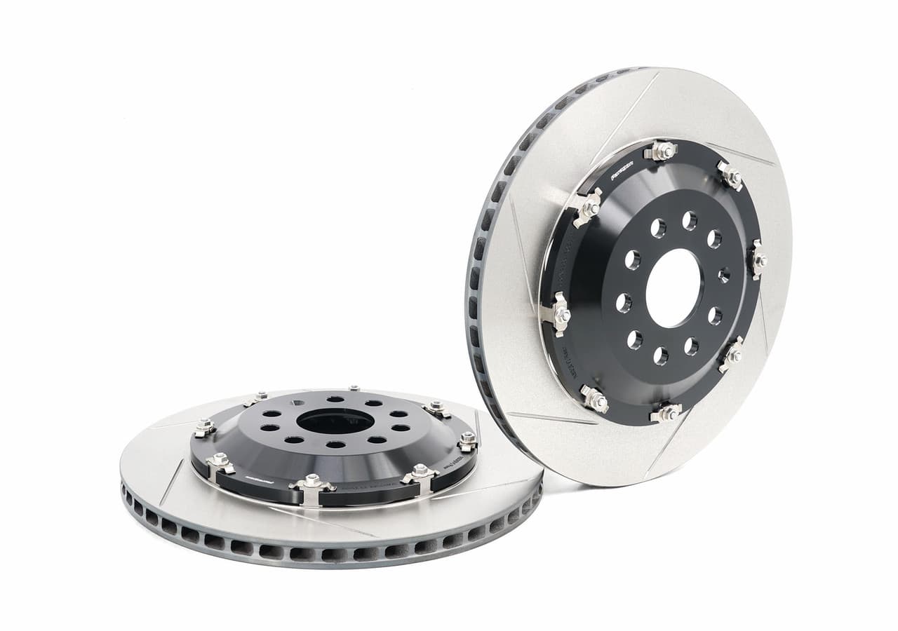 Paragon 2-piece Rotors Rear Pair 350mm x 22mm (13.78" x 0.87") - VW Golf GTI Mk8