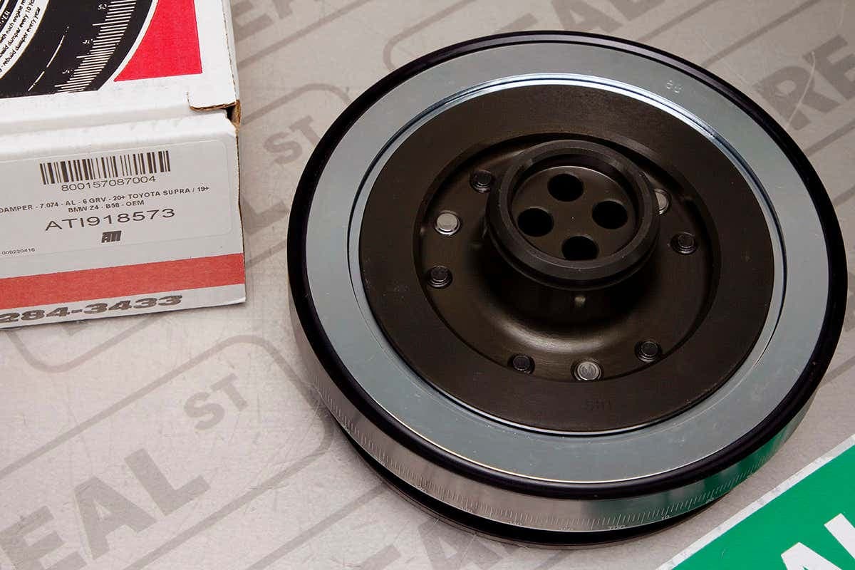 Шкив коленвала ATI Super Damper (OEM OD) — Toyota GR Supra A90 / BMW Z4 B58