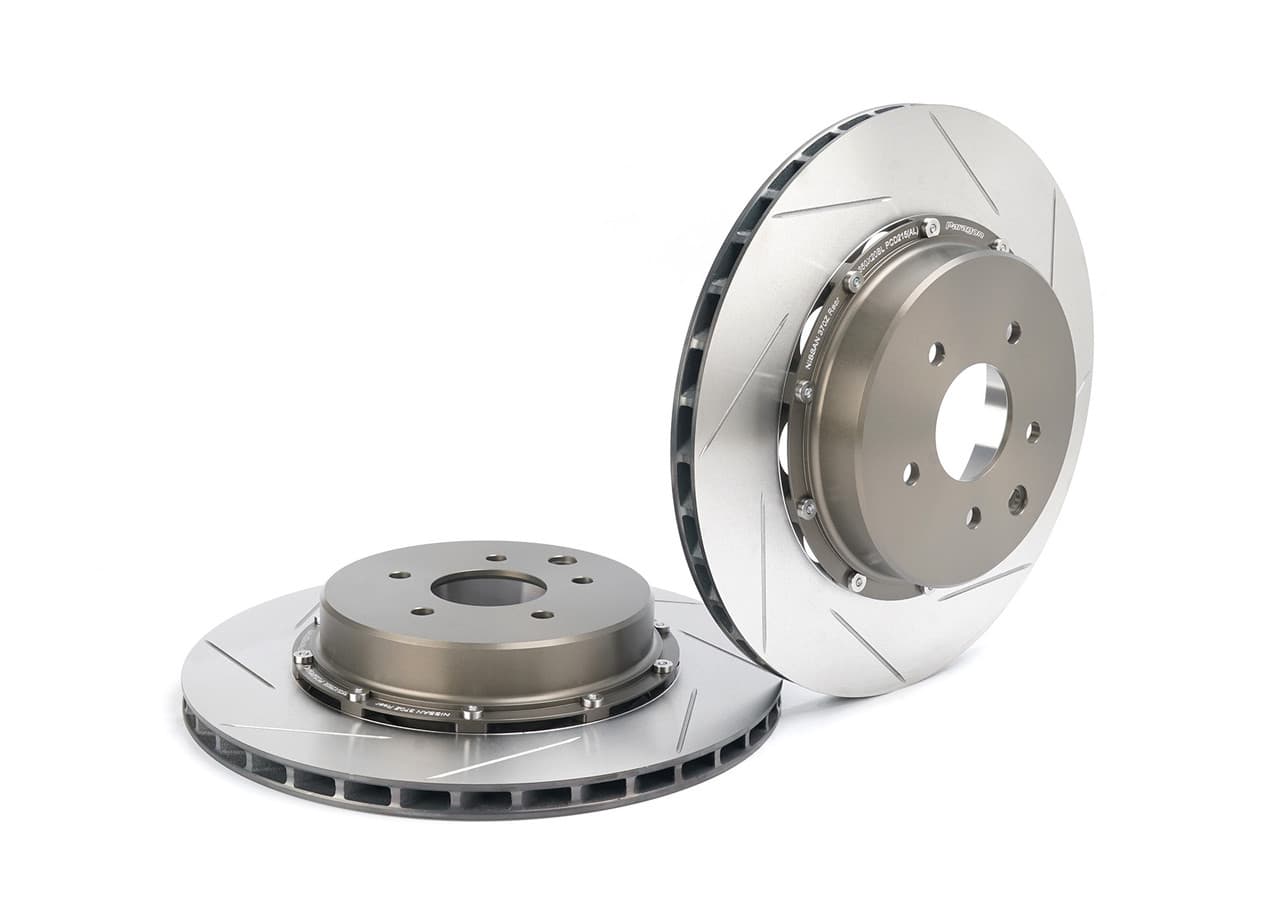 Paragon 2-piece Rotors Rear Pair 350mm x 20mm (13.78" x 0.79") - Nissan 370Z (Z34), Z (RZ34)