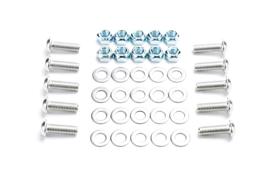 Fixed Hat Non-Floating (M8x1.25), Rotor Attachment Complete Hardware Kit