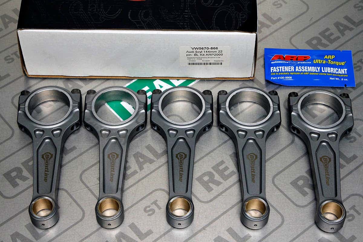 Шатуны BoostLine I Beam (5.669" / 144 мм, ARP) — TT RS 12-13 MK2 8J
