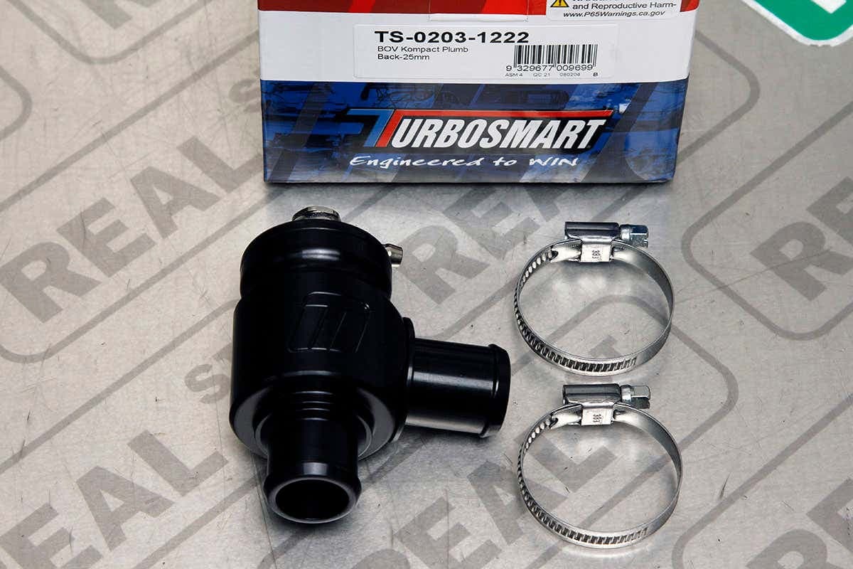 Blow-off Turbosmart Kompact Plumb Back 25 мм (чёрный) — VW/Audi 1.8T / 911