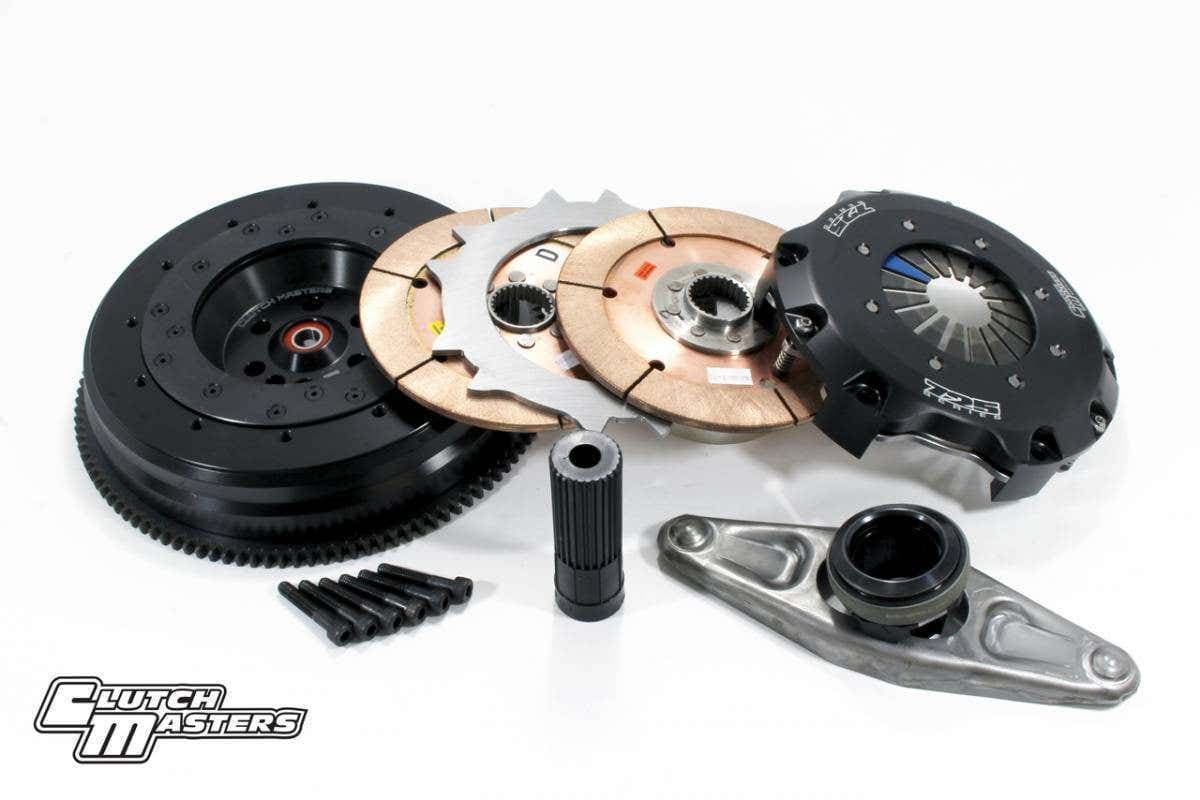 Комплект сцепления Clutch Masters FX725 (со стальным маховиком, двухдисковое, усиленная корзина) — 135i 08-10 E82