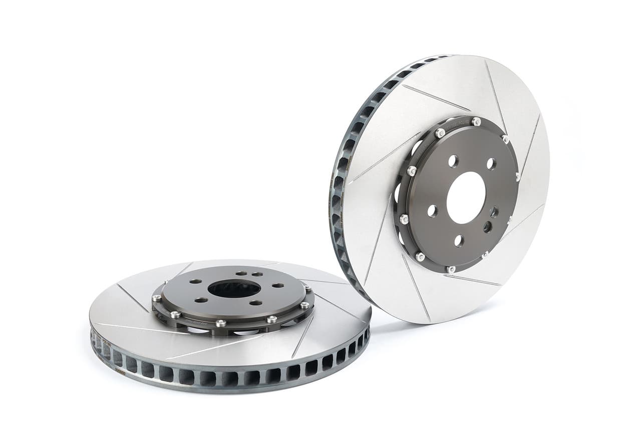 Paragon 2-piece Rotors Front Pair 350mm x 32mm (13.78" x 1.26") - Mercedes-Benz CLA 45 (C117) / A45 (W176) AMG