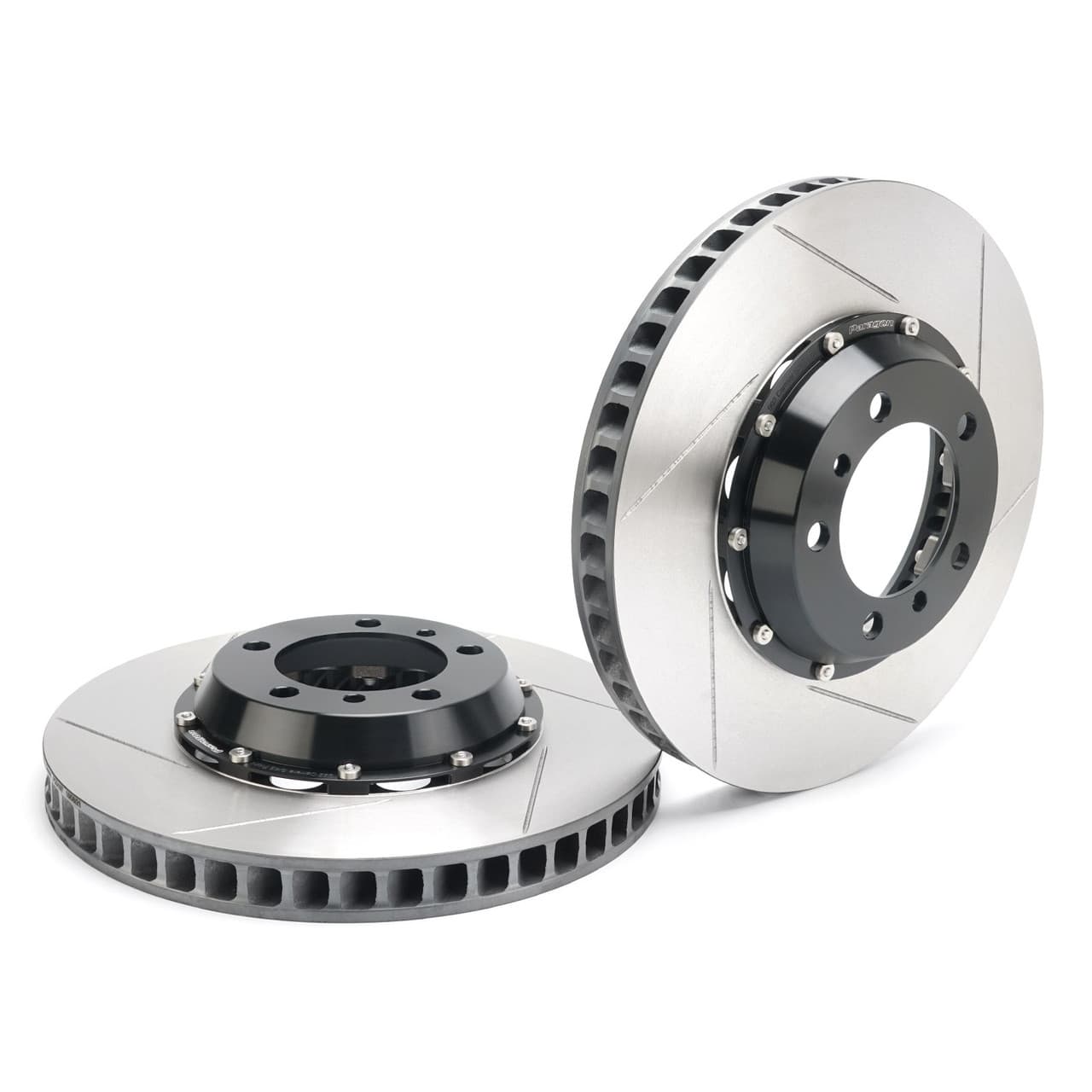 Paragon 2-piece Rotors Front Pair 350mm x 34mm (13.78" x 1.34") - Porsche 991.1 Carrera (Iron Conversion)