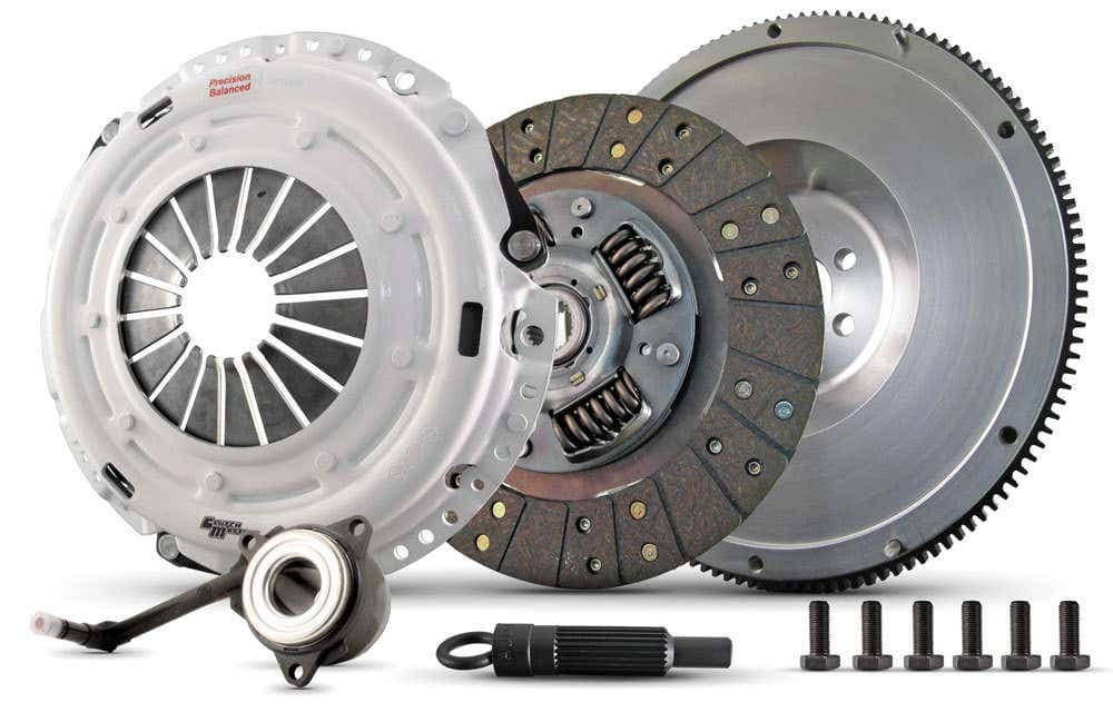 Комплект сцепления Clutch Masters FX100 (со стальным маховиком, органика, усиленная корзина) — Golf R32 04 MK4