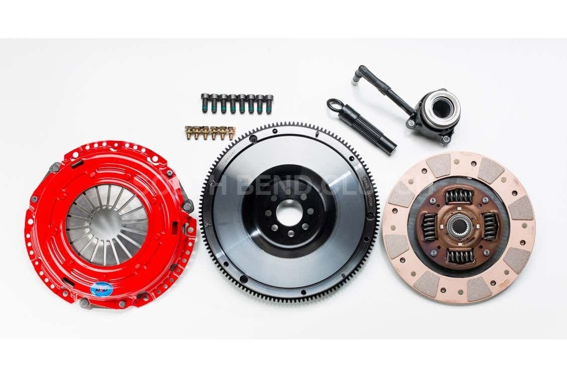 Комплект сцепления South Bend Clutch Stage 2 (со стальным маховиком, усиленная корзина) — GTI 15-17 MK7