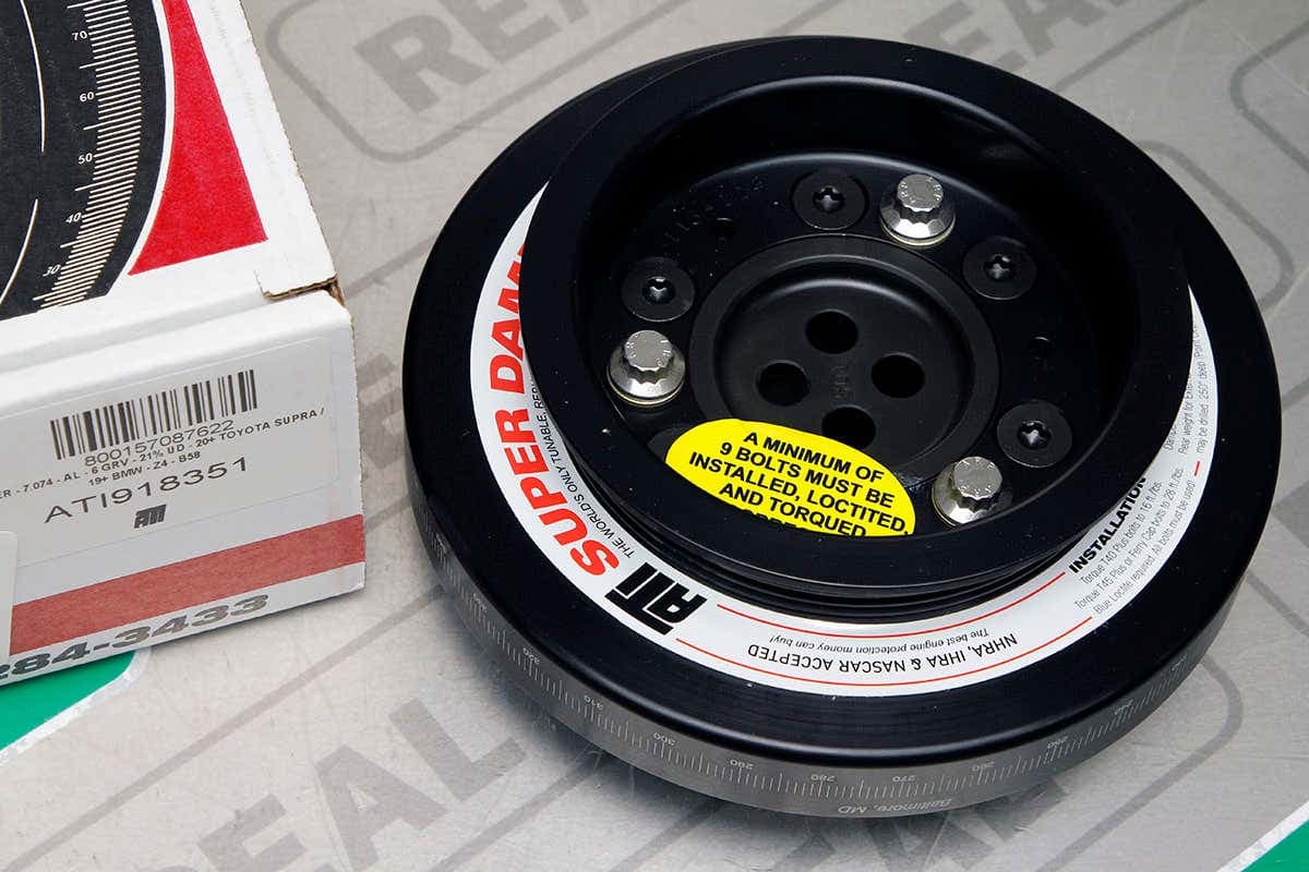 Шкив коленвала ATI Super Damper (21% underdrive) — Toyota GR Supra A90 / BMW Z4 B58