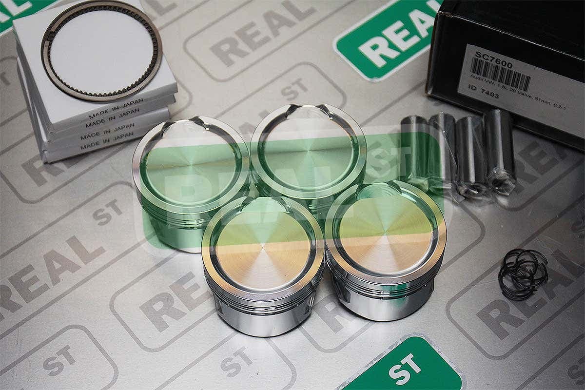 Поршни CP Pistons (20 мм, палец 20 мм, СЖ 8.5:1) — A4 97-01 B5 8D