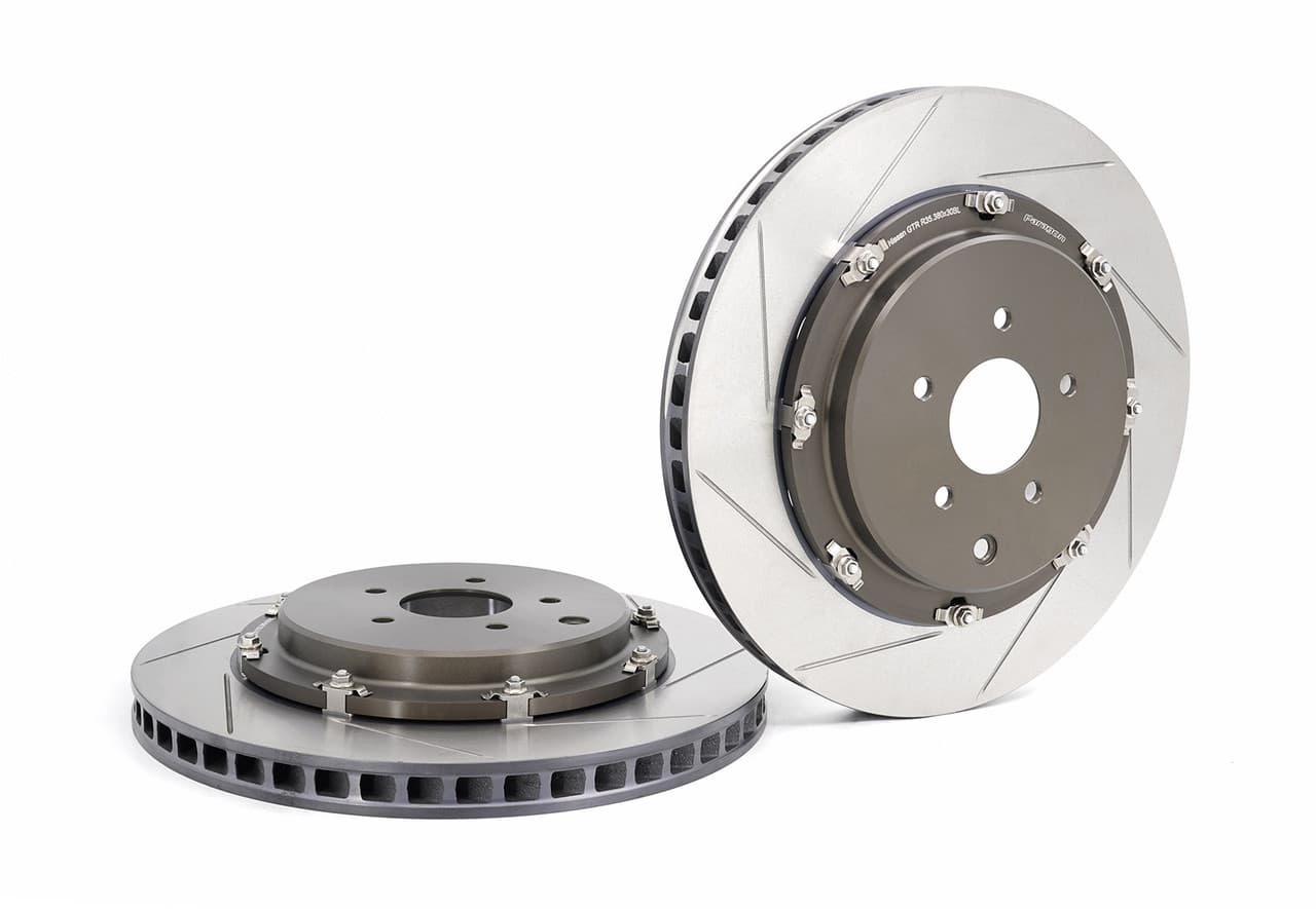 Paragon 2-piece Rotors Rear Pair 380mm x 30mm (14.96" x 1.18") - Nissan GT-R R35