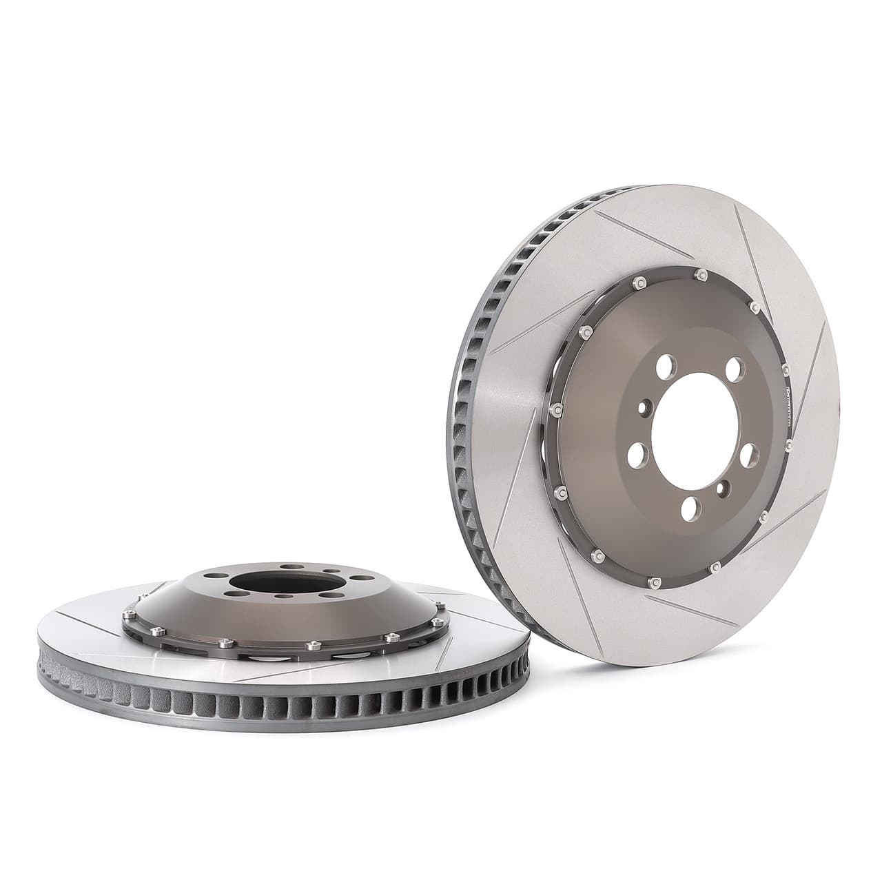 Paragon 2-piece Rotors Front Pair 410x36mm (16.14x1.42") - Porsche 991.1 & 991.2 GT3 / GT3 RS, 718 GT4 RS / Spyder RS (PCCB)