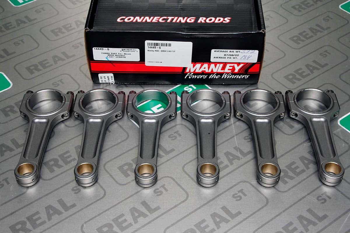 Шатуны Manley I-Beam (5.683" / 144.35 мм, ARP) — M3 15-18 F80