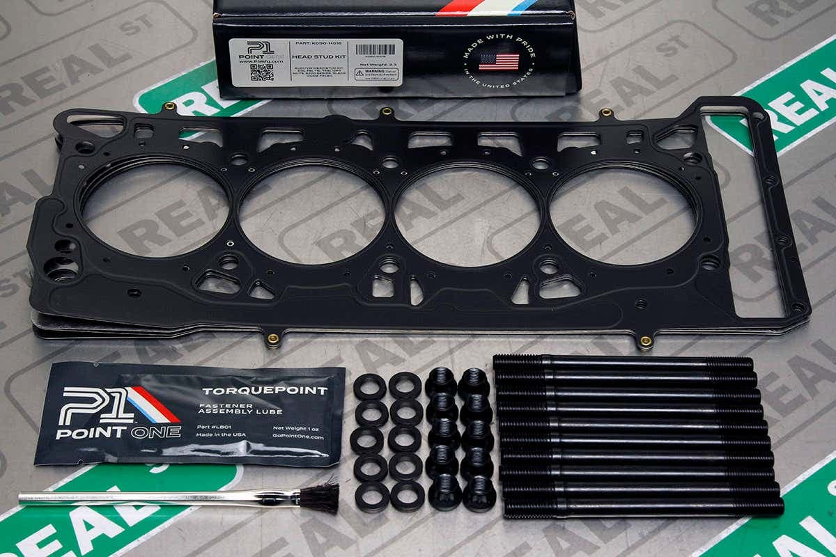 Комплект шпилек ГБЦ Point One 220ksi + прокладка Cometic MLS 83 мм / 0.056″ — VW/Audi EA888 Gen 3