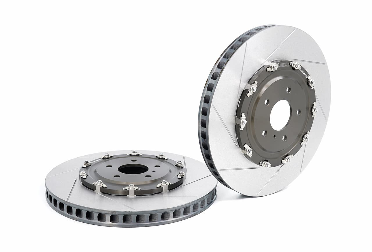 Paragon 2-piece Rotors Front Pair 380mm x 34mm (14.96" x 1.34") - Nissan GT-R R35 (CBA) - Stock Size