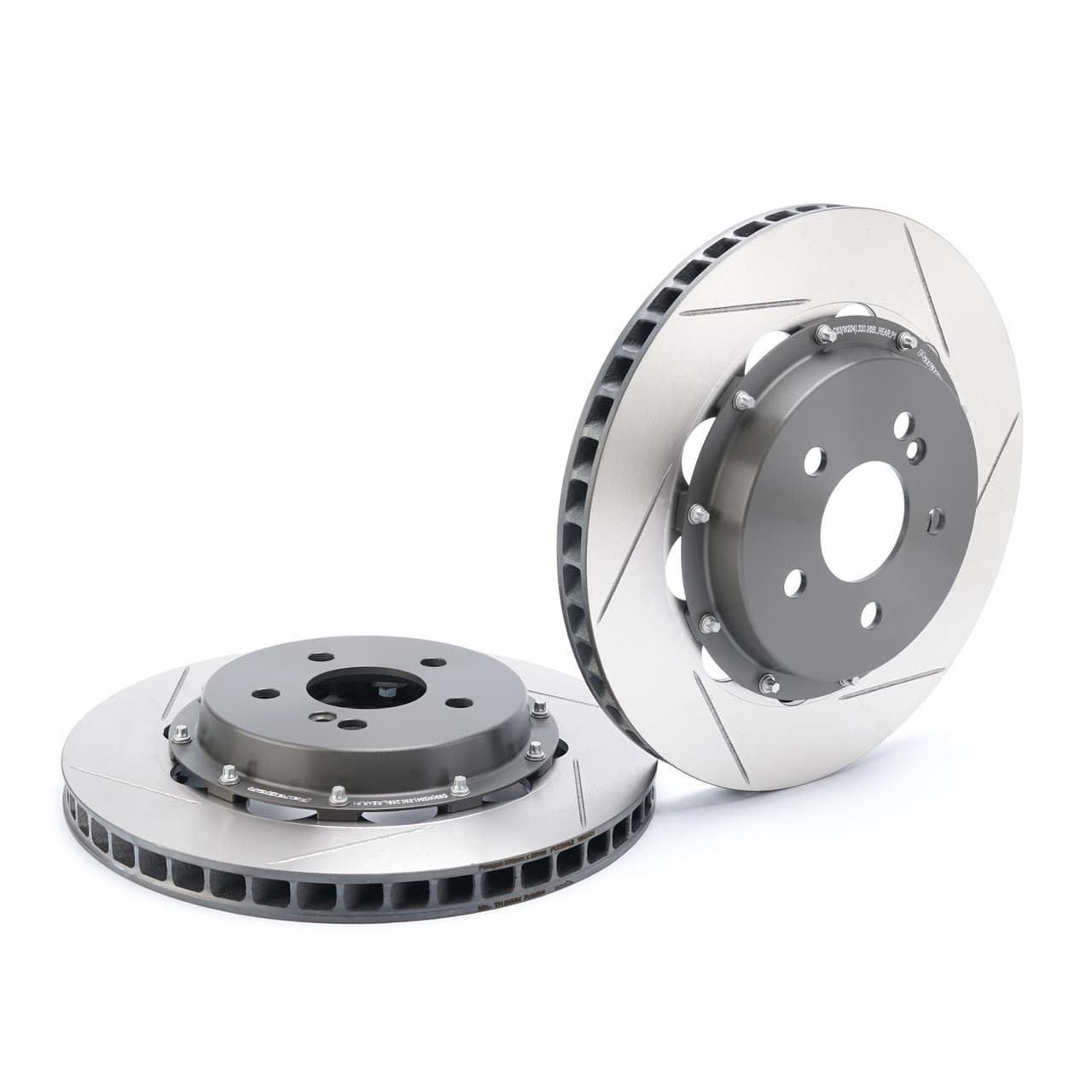 Paragon 2-piece Rotors Rear Pair 330mm x 26mm (12.99" x 1.02") - Mercedes-Benz C63 AMG (W204)