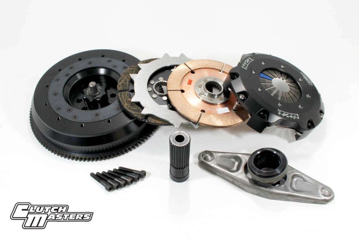 Комплект сцепления Clutch Masters FX725 (со стальным маховиком, органика, двухдисковое) — 135i 08-10 E82