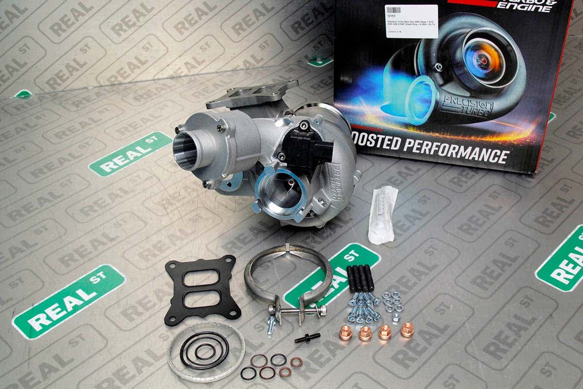 Турбокит Precision Turbo Next Gen 5056 Stage 1 IS38 575 л.с. — Golf R / GTI MK7 2.0T