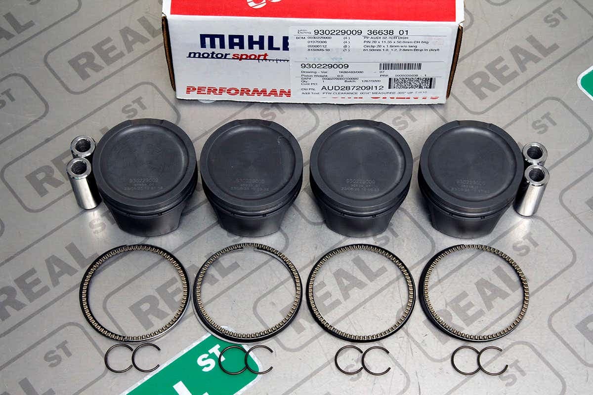 Поршни MAHLE Motorsports PowerPak (20 мм, палец 20 мм, СЖ 8.5:1) — A4 97-01 B5 8D
