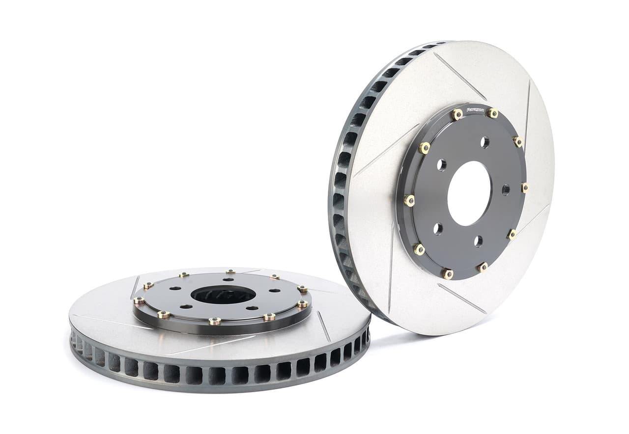Paragon 2-piece Rotors Front Pair 320mm x 32mm (12.60" x 1.26") - Mitsubishi Lancer Evolution 5-9 (CP9A, CT9A)