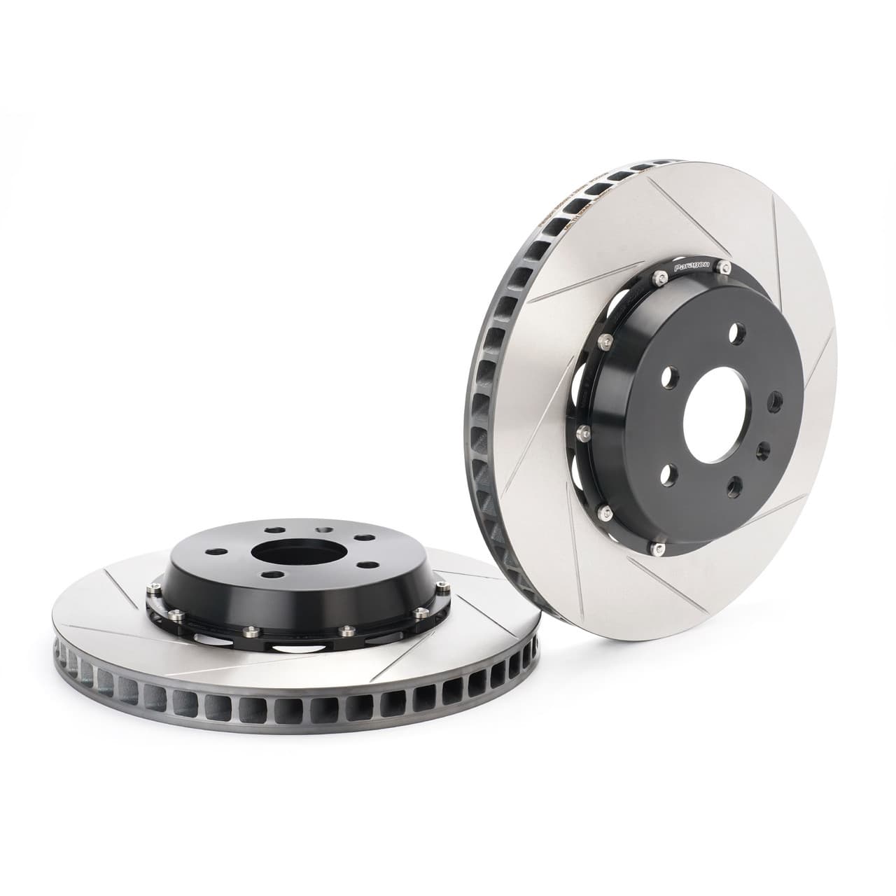 Paragon 2-piece Rotors Front Pair 355mm x 32mm (13.98" x 1.26") - Tesla Model S / Model X