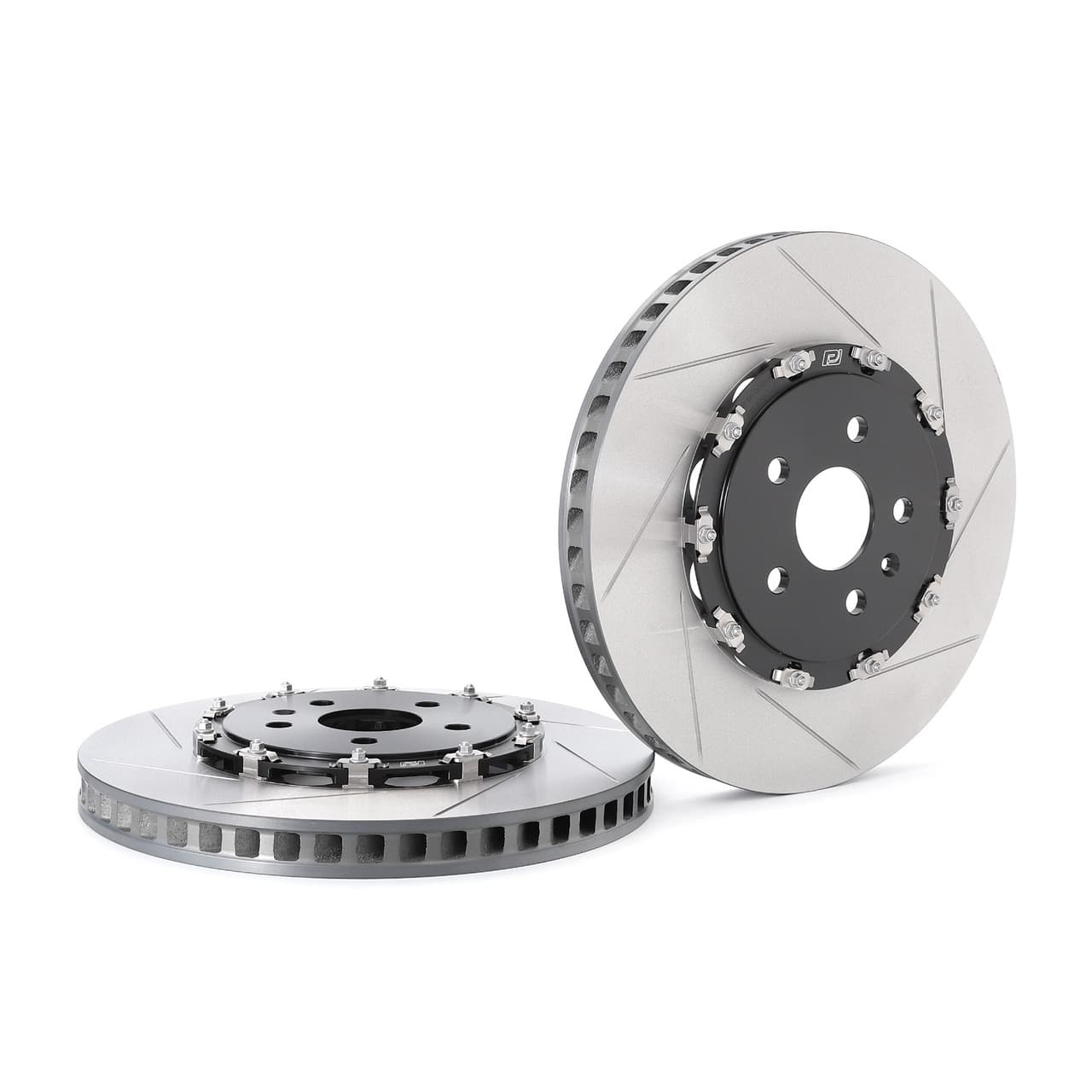Paragon 2-piece Rotors Front Pair 370x34mm (14.6") - 5th Gen Chevrolet Camaro ZL1, 09-15 Cadillac CTS-V