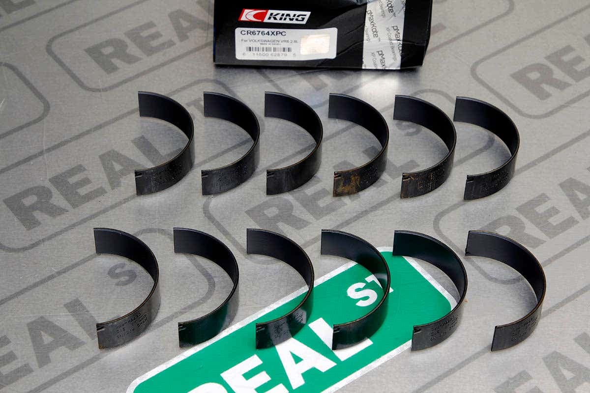Шатунные вкладыши King Bearings (STD) — Golf GTI VR6 95-99 MK3