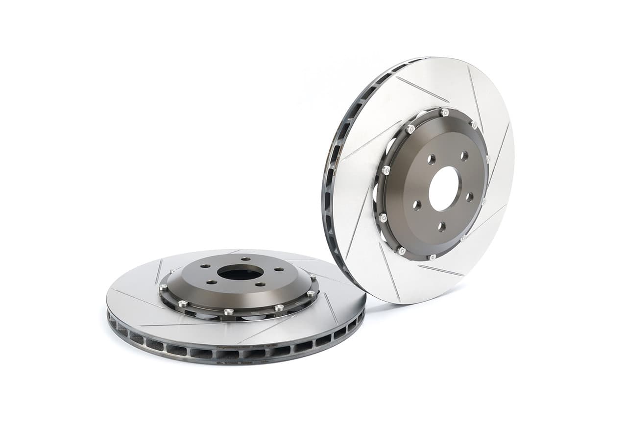 Paragon 2-piece Rotors Front Pair 350mm x 25mm (13.78" x 0.98") - Ford Focus RS Mk3