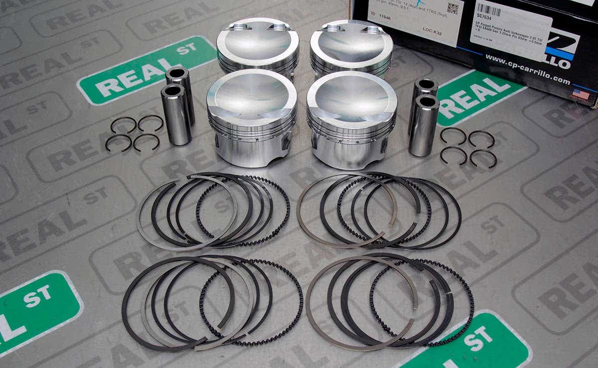 Поршни CP Pistons (22 мм, палец 22 мм, СЖ 9.5:1) — A4 17+ B9