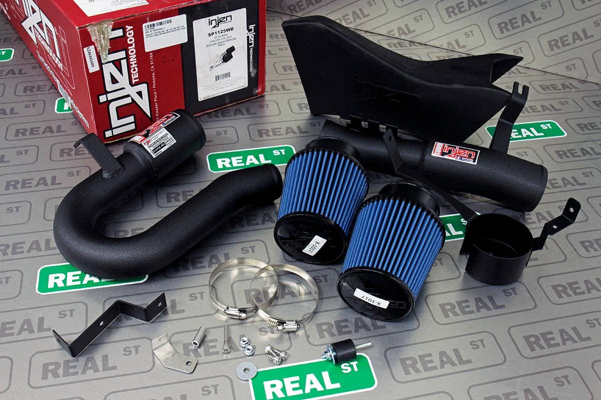 Впуск Injen SP Short Ram (wrinkle black) — BMW 135i / 335i N54
