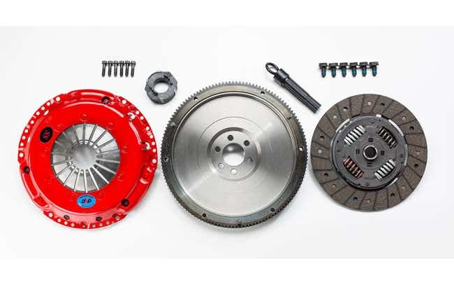 Комплект сцепления South Bend Clutch Stage 3 (со стальным маховиком, органика) — TT 00-06 MK1 8N