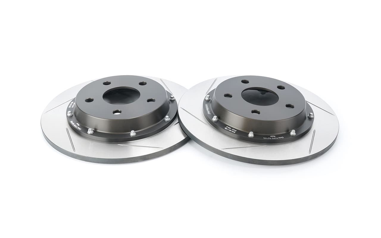 Paragon 2-piece Rotors Rear Pair 305mm x 11mm (12.01" x 0.43") - Honda Civic Type R FK8 / FL5