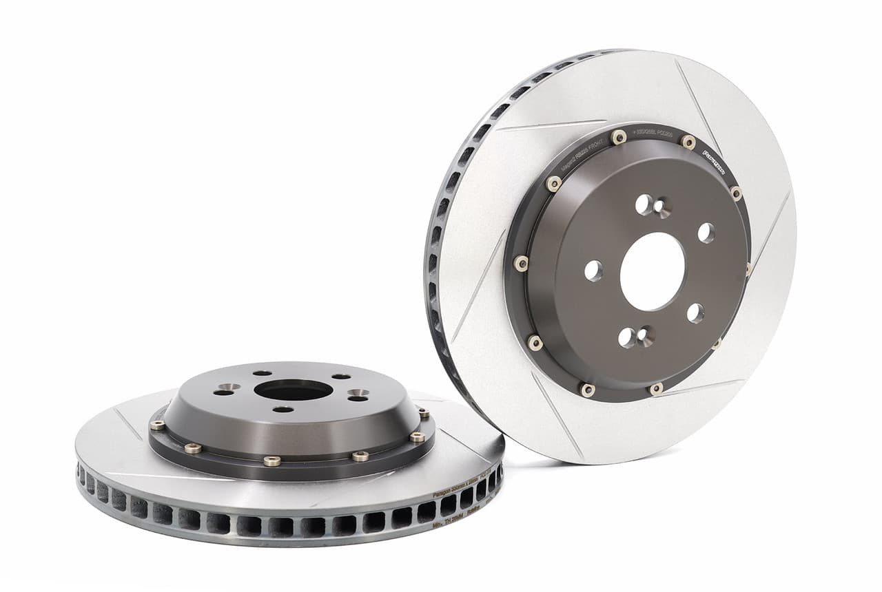 Paragon 2-piece Rotors Front Pair 330mm x 28mm (12.99" x 1.10") - Renault Megane 2 RS 225 (Larger Rotor)