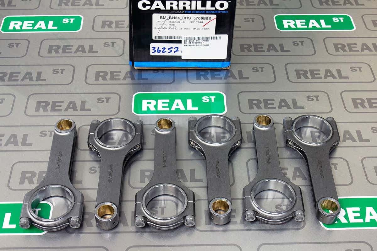 Шатуны Carrillo Rods H Beam (5.709" / 145 мм) — 135i 08-10 E82