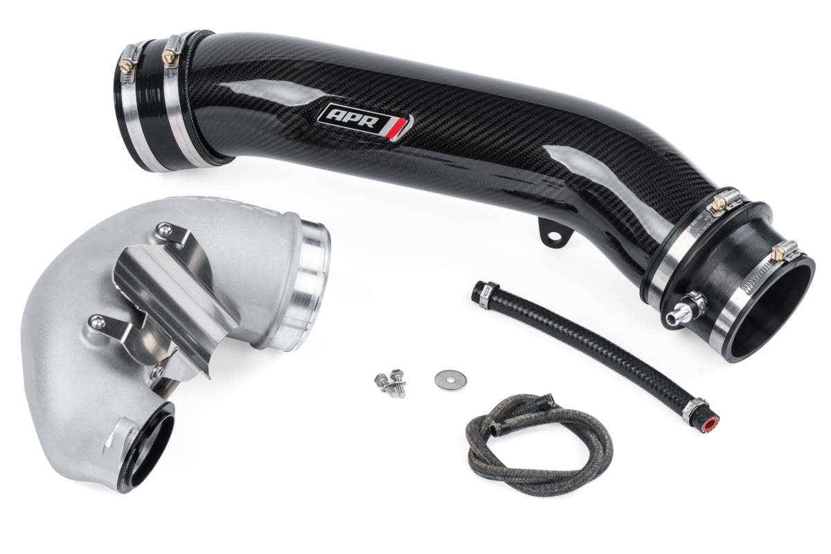 Комплект Патрубок впуска + Inlet Pipe APR 4″ — Audi RS3 8V / TT RS 8S