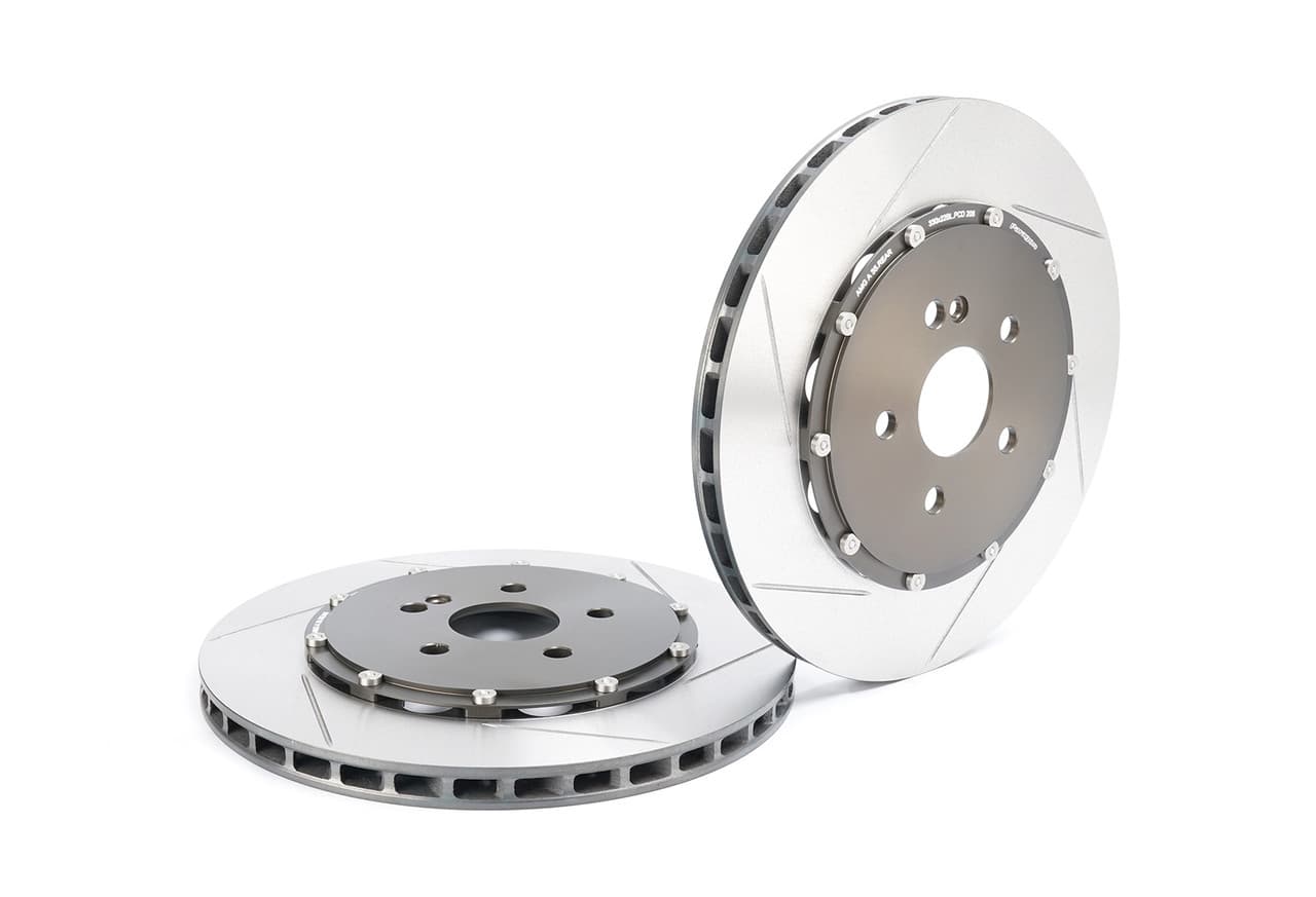 Paragon 2-piece Rotors Rear Pair 330mm x 22mm (12.99" x 0.87") - Mercedes-Benz AMG CLA 35 (C118) / AMG A35 (W177)