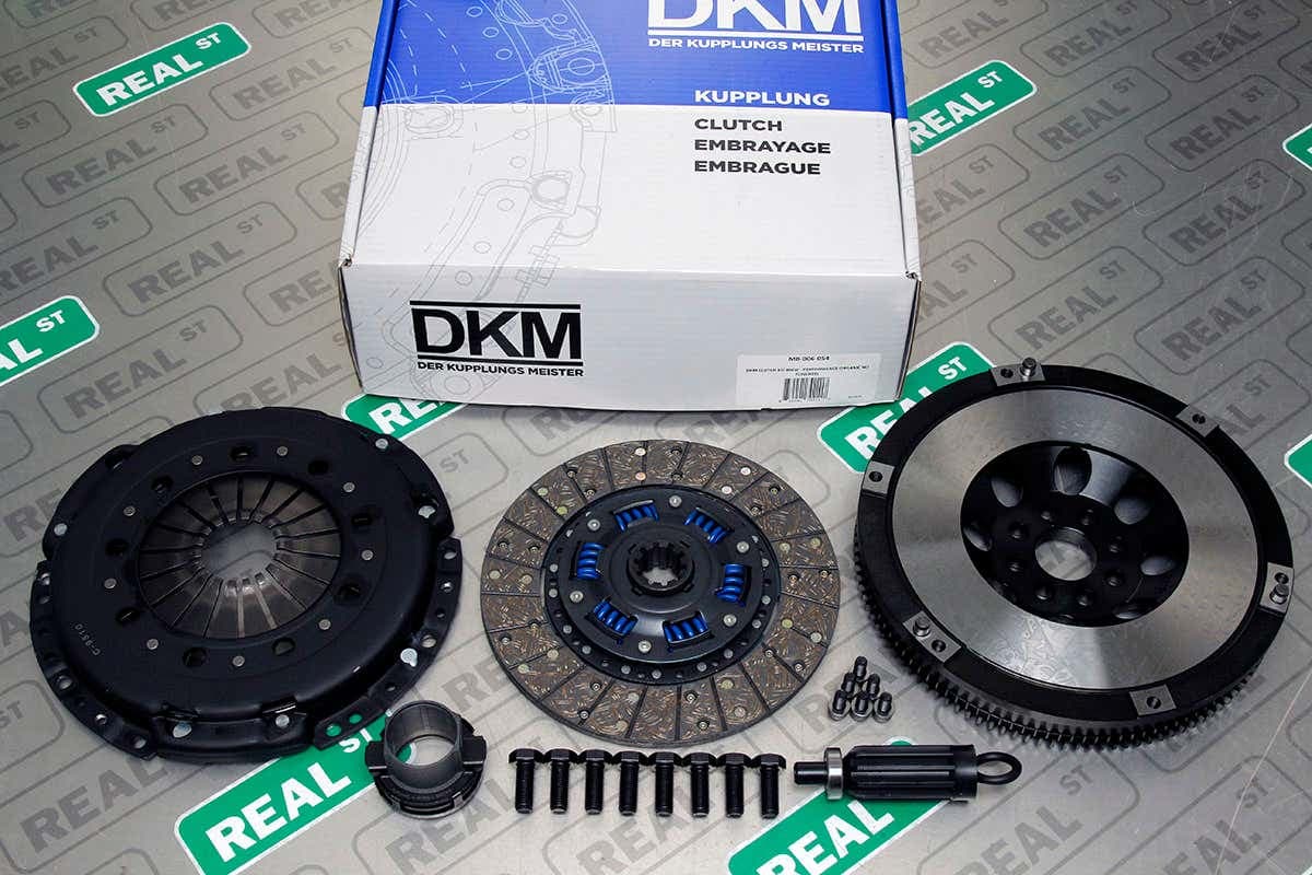 Комплект сцепления DKM Stage 2 (со стальным маховиком, органика) — M3 01-06 E46