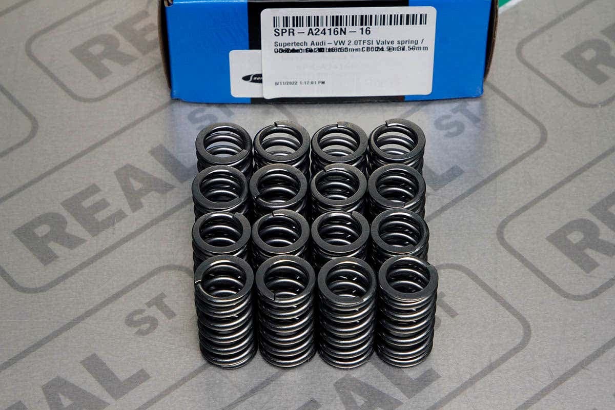 Клапанные пружины Supertech 73 lb выпускные dual (16 шт) — VW/Audi 2.0T