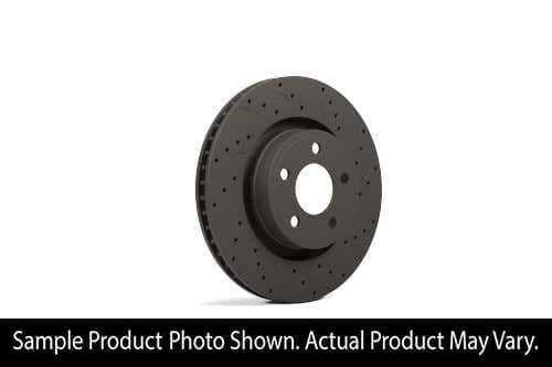 Тормозные диски Hawk Talon (передние, drilled & slotted, 345 мм) — VW Golf R / R32 / Passat