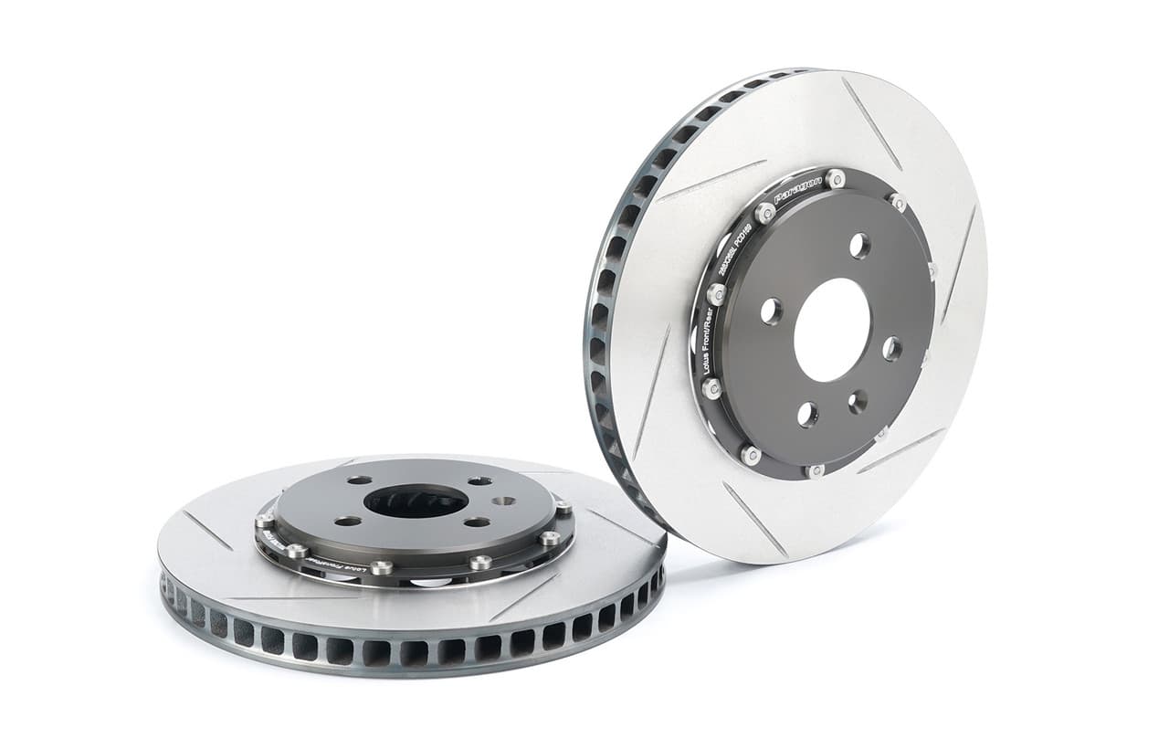 Paragon 2-piece Rotors Front / Rear Pair 288mm x 26mm (11.34" x 1.02") - Lotus w/ 288mm brakes