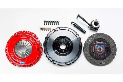Комплект сцепления South Bend Clutch Stage 2 (со стальным маховиком, органика, усиленная корзина) — GTI 15-17 MK7
